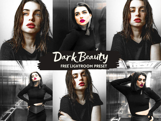 Premium Lightroom Preset | Dark Beauty