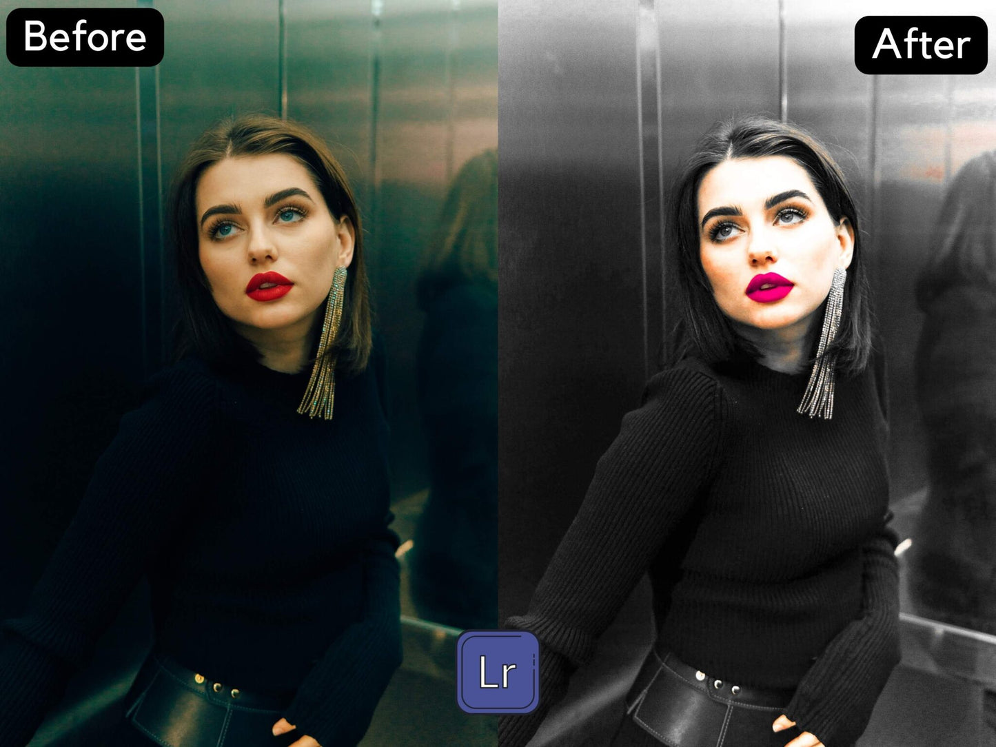 Premium Lightroom Preset | Dark Beauty