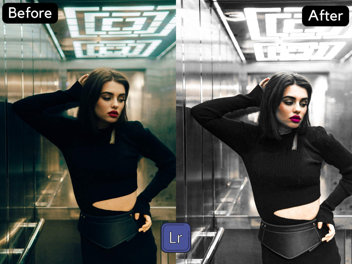 Premium Lightroom Preset | Dark Beauty